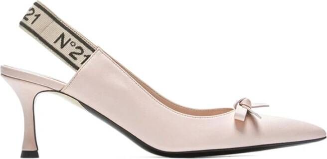 N21 Elegant Slingback Pumps Beige Dames