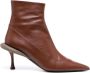 N21 Platte schoenen met 88mm hak Brown Dames - Thumbnail 1