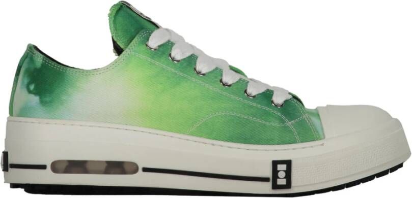 Nahmias Tie-Dye Canvas Sneakers Green Heren