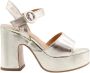 Nando Neri Hoge hak sandalen Waalwijk Design Gray Dames - Thumbnail 9