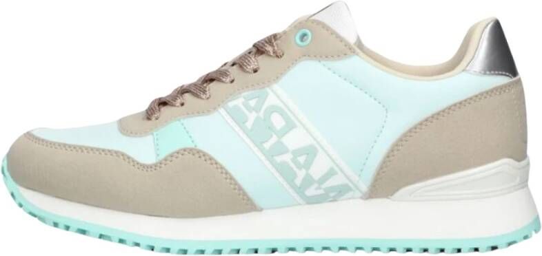 Napapijri Beige Astra Lage Sneakers Multicolor Dames