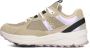 Napapijri Beige Vertic Sneakers met Metallic Panelen Beige Dames - Thumbnail 1