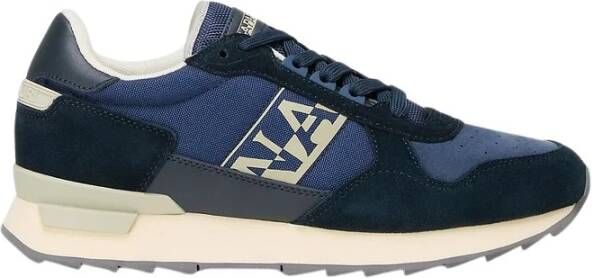 Napapijri Blauwe Marine Hardloopschoenen Stab Model Blue Heren