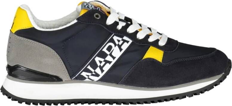 Napapijri Blauwe Sneaker Polyester Multicolor Heren