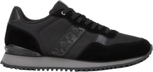 Napapijri Casual hardloopschoenen met contrastdetails Black Heren