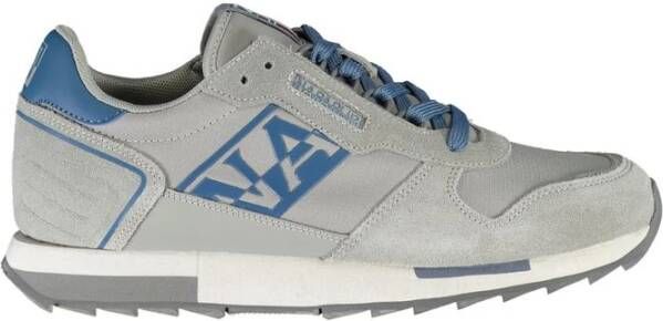 Napapijri Elegante contrast veter sportschoenen Gray Heren