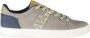 Napapijri Grijze Polyester Sneaker met Veters Contrastdetails Logo Gray Heren - Thumbnail 7