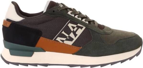 Napapijri Groene hardloopschoenen lichtgewicht moderne stijl Multicolor Heren