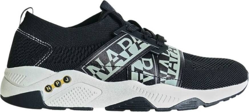 Napapijri Italiaanse Mesh Sneakers Black Dames