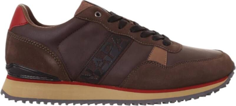 Napapijri Lage Sneakers Brown Heren