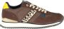 Napapijri Stijlvolle bruine vetersneakers met contrastdetail Brown Heren - Thumbnail 4