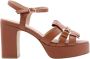 Nathan-Baume Hoge hak sandalen voor vrouwen Brown Dames - Thumbnail 9