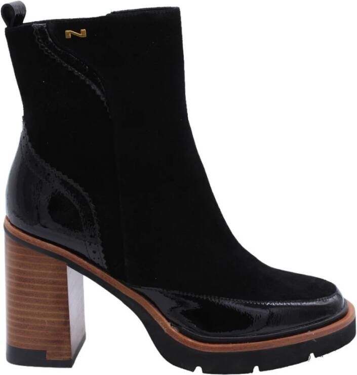 Nathan-Baume Stijlvolle Enkellaars Medard Black Dames