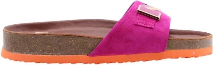 Nathan-Baume Stijlvolle Zomer Slippers Pink Dames