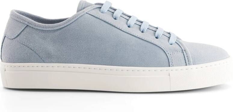 National Standard Handgemaakte Ethische Suède Sneakers Blue Heren