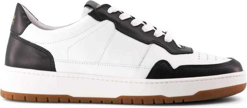 National Standard Handgemaakte Leren Sneakers Ethisch Gemaakt in Portugal White Heren