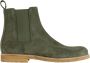 National Standard Handgemaakte Olijf Suède Sneakers Green Heren - Thumbnail 1