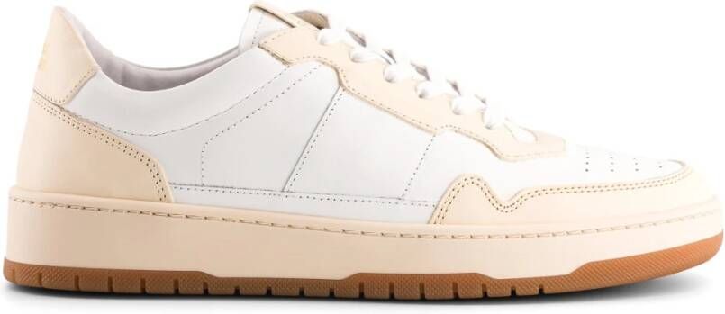 National Standard Handgemaakte White Frost Sneakers Beige Heren