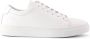 National Standard Handgemaakte Witte Monochrome Sneakers White Dames - Thumbnail 1