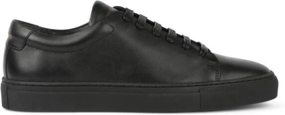 National Standard Handgemaakte Zwarte Monochrome Sneakers Black Dames