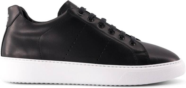 National Standard Handgemaakte Zwarte Sneakers Ethisch Gemaakt in Portugal Black Heren