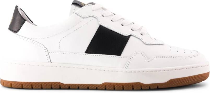 National Standard Handgemaakte Zwarte Sneakers White Heren