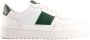 National Standard Handgemaakte Groene Band Sneakers White Heren - Thumbnail 1