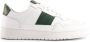 National Standard Handgemaakte Groene Band Sneakers White Heren - Thumbnail 11