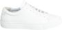 National Standard Handgemaakte Witte Monochrome Sneakers White Heren - Thumbnail 1