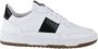 National Standard Handgemaakte Zwarte Sneakers White Heren - Thumbnail 13