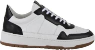 National Standard Handgemaakte Leren Sneakers Ethisch Gemaakt in Portugal White Heren