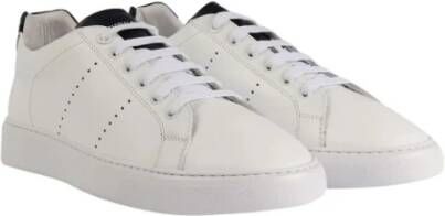 National Standard Handgemaakte witte marine sneakers White Heren