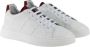 National Standard Handgemaakte Ethische Sneakers Wit Rood White Heren - Thumbnail 13