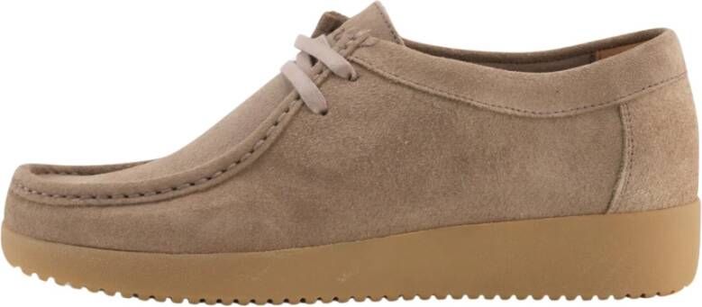 Nature Footwear Alba Sko Suede Beige Dames