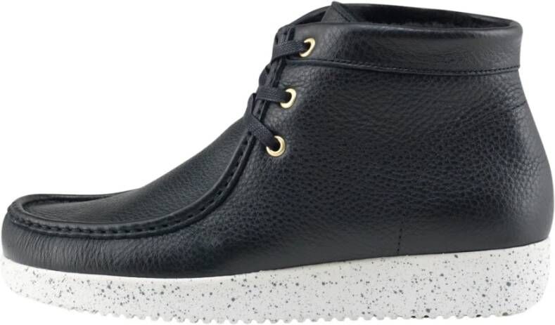 Nature Footwear Anton Gevoerde Laars Leer Black Heren