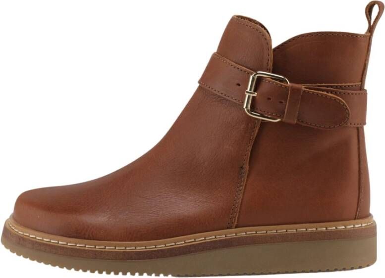 Nature Footwear Betty Laars Leer Brown Dames