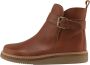 Nature Footwear Betty Leren Laars Cognac Brown Dames - Thumbnail 1