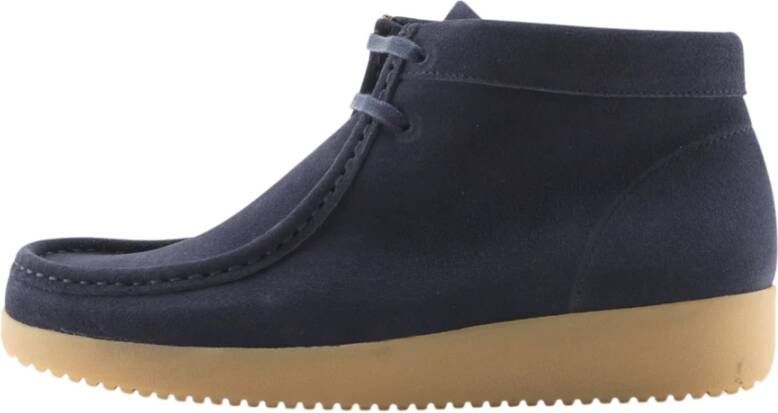 Nature Footwear Ellen Suède Laars Navy Blue Dames