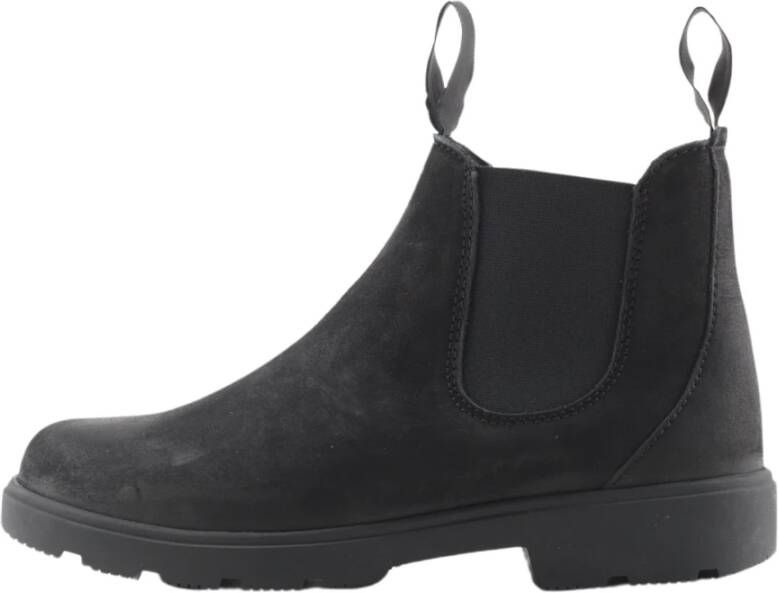 Nature Footwear Gevoerde Nubuck Laars Zwart Black Heren