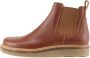 Nature Footwear Gry Laars Waxy Leer Brown Dames - Thumbnail 1