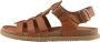 Nature Footwear Leren Sandaal 1107-040-168 Tan Brown Dames - Thumbnail 1