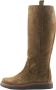 Nature Footwear Liv Boot Suede Olive Green Dames - Thumbnail 1