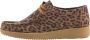 Nature Footwear Luipaard Suède Print Schoenen Brown Dames - Thumbnail 1