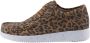 Nature Footwear Luipaardprint Suède Schoenen Brown Dames - Thumbnail 1