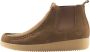 Nature Footwear Luxe Suède Chelsea Laars Olijf Green Dames - Thumbnail 1