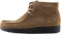 Nature Footwear Luxe Suède Olijf Veterschoenen Green Heren - Thumbnail 1