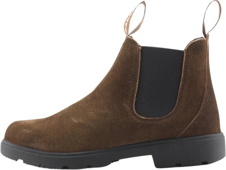 Nature Footwear Mahonie Olie Suède Laars met Voering Brown Dames