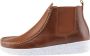 Nature Footwear Pull Up Leren Laars Tabak Brown Dames - Thumbnail 1