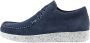 Nature Footwear Suede Schoenen Navy 2001-022-004 Blue Heren - Thumbnail 1