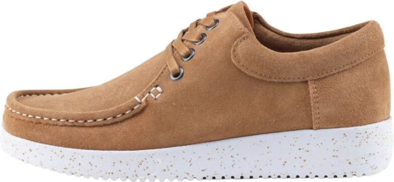 Nature Footwear Suede Schoenen Toffee 1001-018-025 Brown Dames